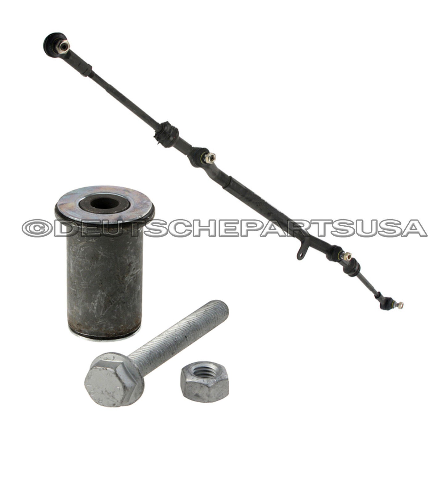 MERCEDES R170 SLK230 Center Drag Link INNER OUTER Tie Rod Rods + IDLER ARM KIT 2