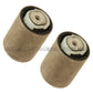 JAGUAR XJ8 FRONT LOWER CONTROL ARM BUSHING BUSHINGS SET-2 2004 05 06 07 08 09