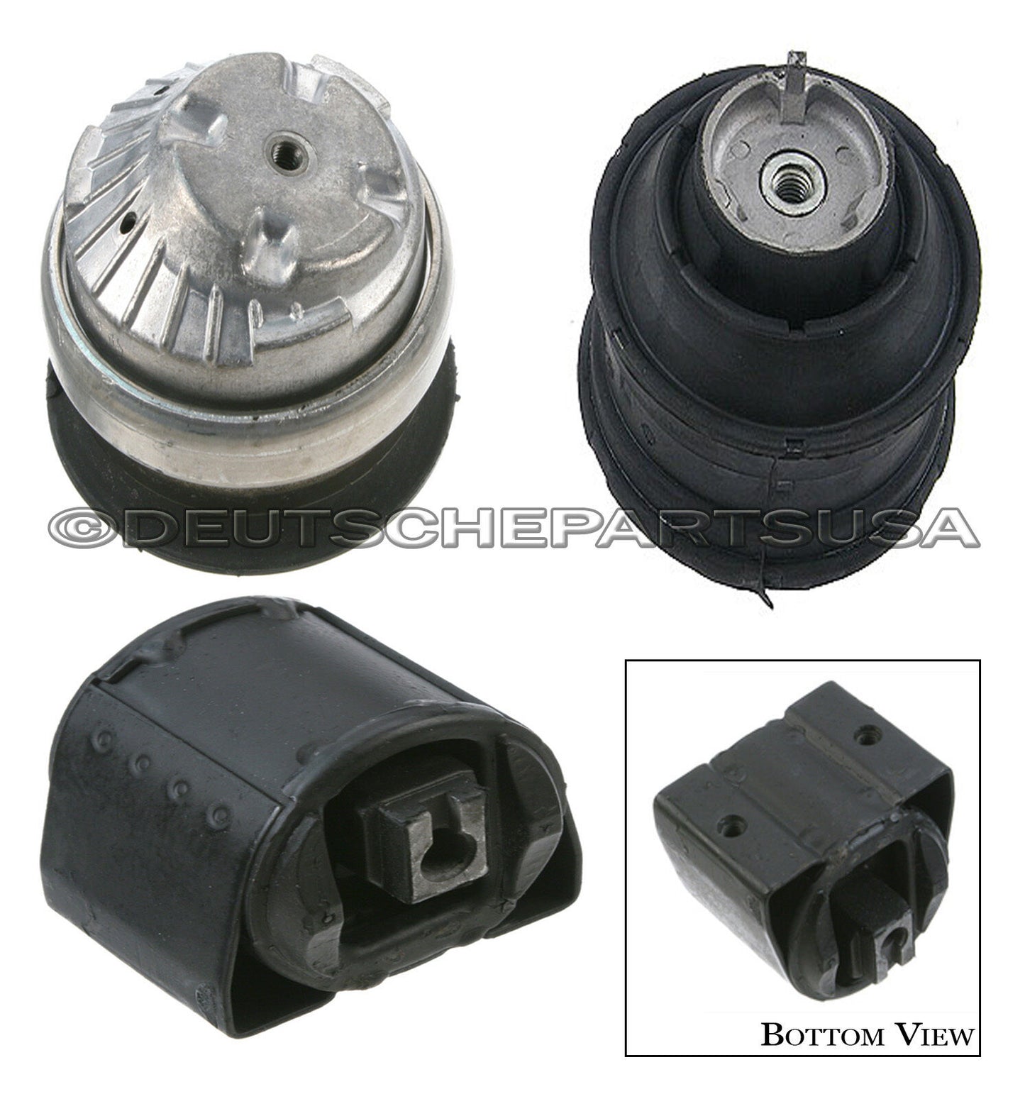 MB W210 E430 4MATIC ENGINE TRANSMISSION MOUNTS 2102402217 2102402117 2102400618