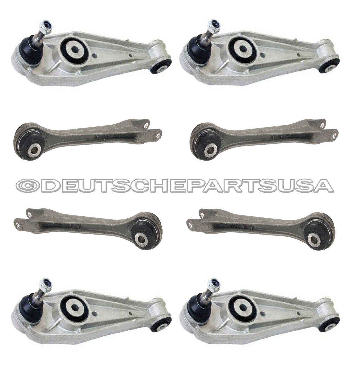 PORSCHE 911 996 Lower Front + Rear Control Arm Arms Ball Joint Joints SET 8