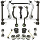 FRONT REAR Control Arm BALL JOINT JOINTS Tie Rod Kit 16 for BMW E34 525i 535i