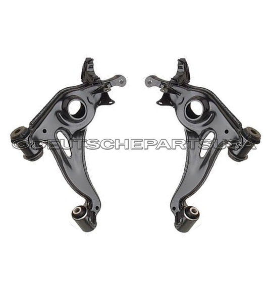 MERCEDES R170 W202 W208 FRONT LOWER LEFT RIGHT CONTROL ARM ARMS C SLK CLK SET