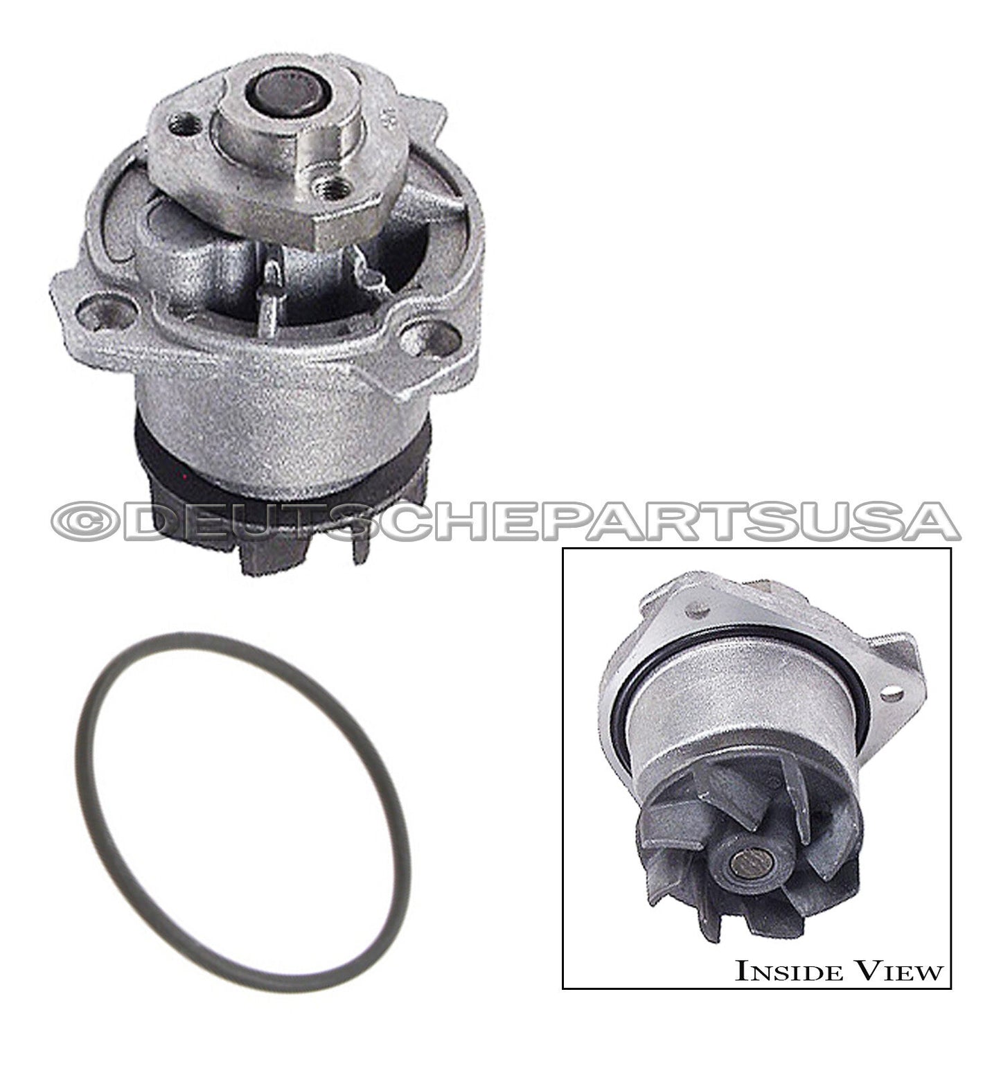 Porsche CAYENNE 3.2 V6 Water Pump + Gasket 955 106 011 00  95510601100 - SET 2