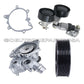 WATER PUMP ACC BELT TENSIONER PULLEY PULLEYS 3 for BMW 540i 740i 740il X5 4.4i