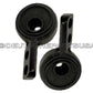 M3 UPGRADE SOLID OFFSET CONTROL ARM BUSHING BUSHINGS RETAINERS LOLLYPOPS for BMW