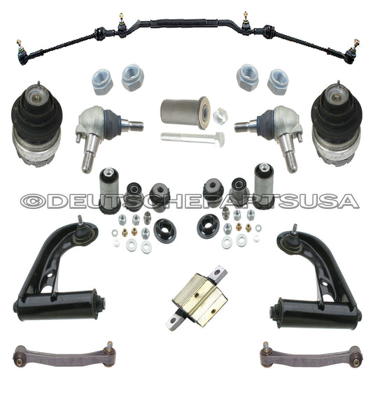 Mercedes W208 CLK Control Arm Ball Joint Tie Rod Sway Bar Link Engine Mount Kit