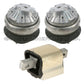 Mercedes R171 SLK200 KOMPRESSOR HYDRAULIC Engine Motor TRANSMISSION Mounts 3