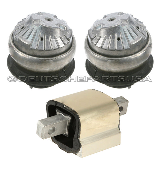 Mercedes R171 SLK200 KOMPRESSOR HYDRAULIC Engine Motor TRANSMISSION Mounts 3