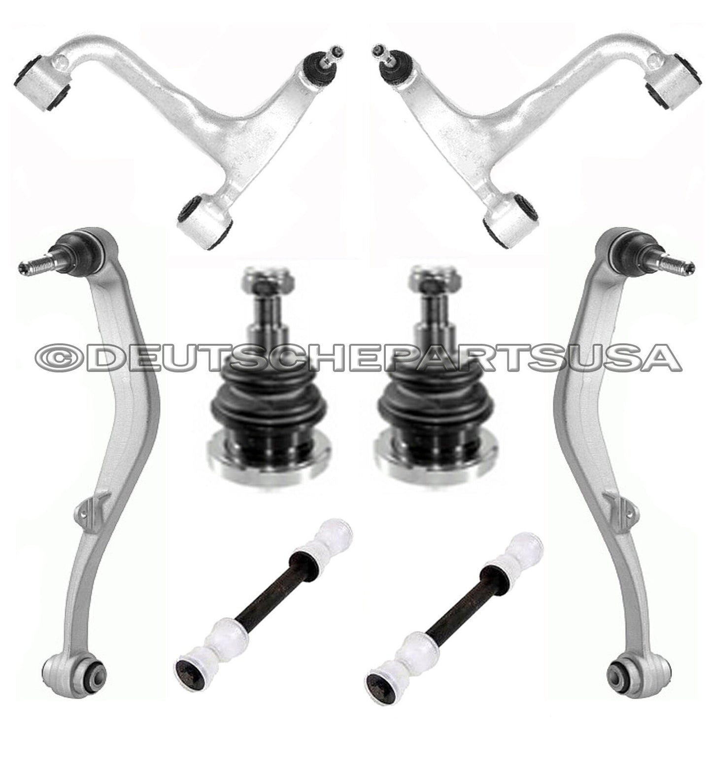 MERCEDES W163 ML Rear Control Arm Arms Ball Joint Joints Strut Arm Tie Rod Kit 8