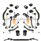 FRONT REAR CONTROL ARM STRUT ENGINE MOUNT CENTER TIE ROD KIT FOR BMW E38 740iL