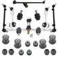 Mercedes W126 560SEL 420SEL Control Arm Ball Joint Bushing Tie Rod Assembly KIT
