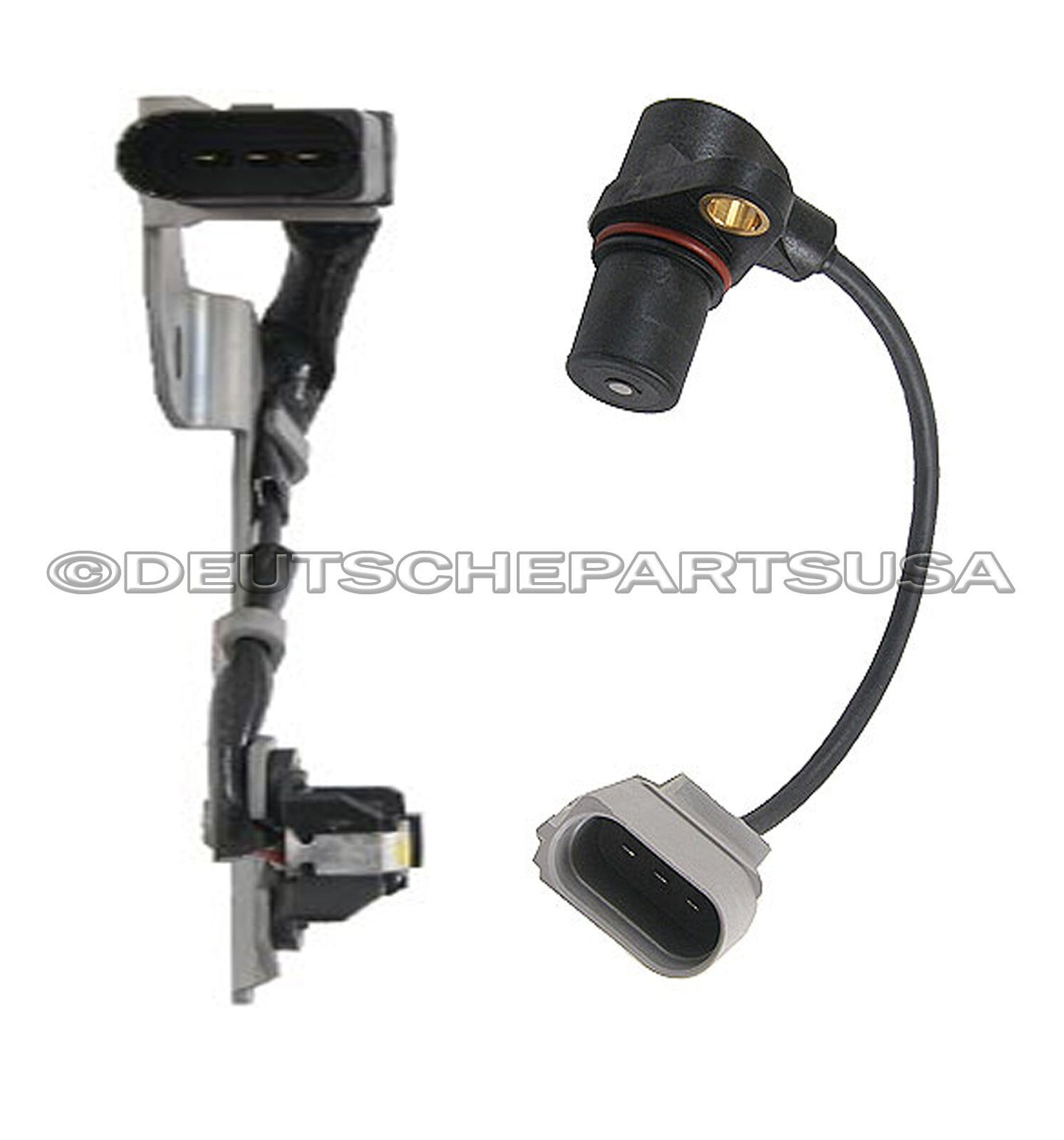 VW GOLF JETTA BEETLE 2.0 Camshaft CAM Crankshaft CRANK Position Sensors Set of 2