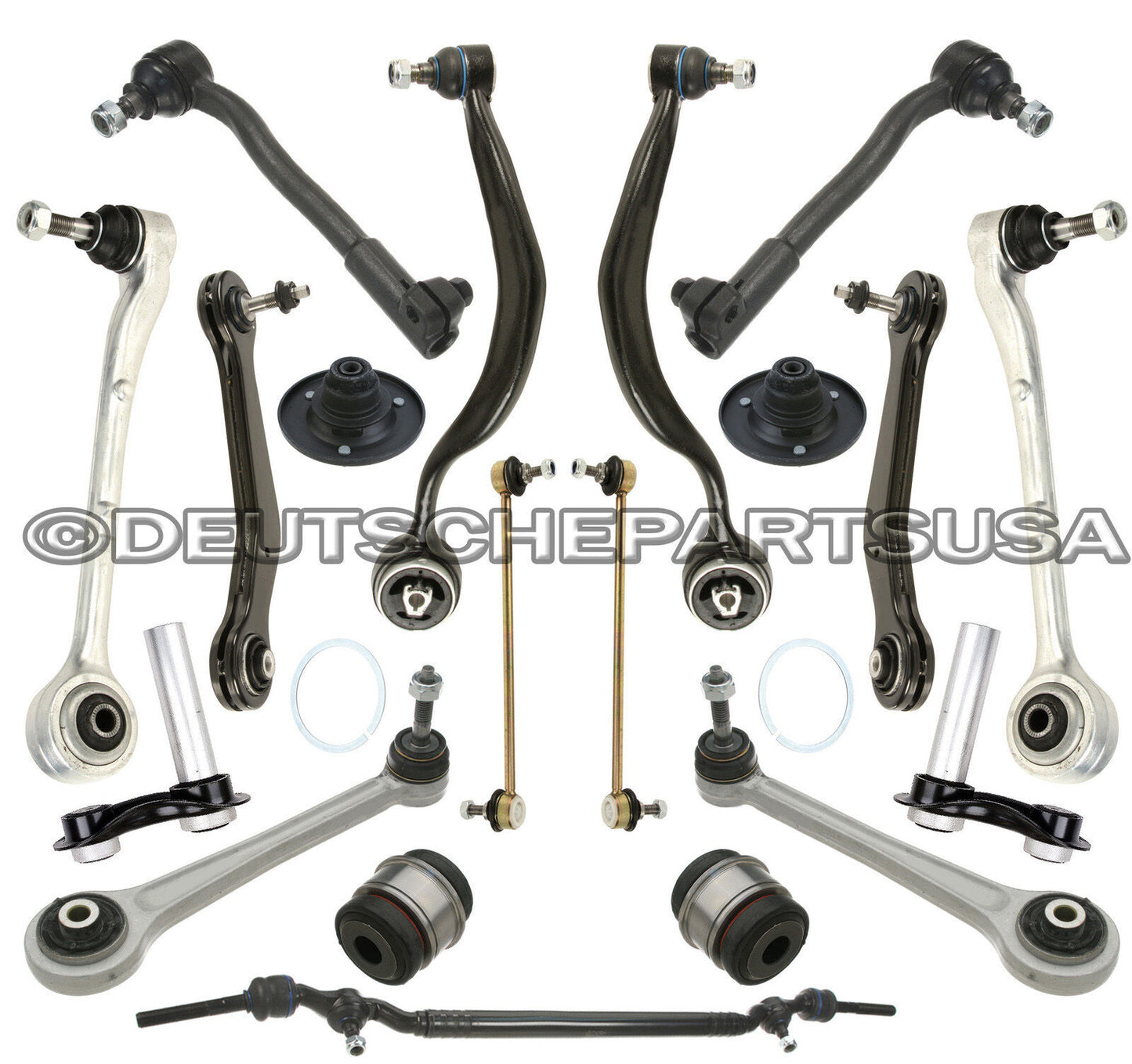 FRONT REAR Control Arm Arms Ball Joint Strut Mount  Center Tie Rod for BMW E38