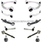 Mercedes W220 S500 S430 Upper Lower Control Arms Ball Joints SUSPENSION Kit 12