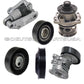 Water Pump Hydraulic Drive Belt Tensioner Pulleys A/C for BMW E36 E46 SET of 6
