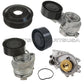 Water Pump + PULLEY + 1 A/C + 1 ACC. Belt Tensioner + Idler PULLEY 6 for BMW E53