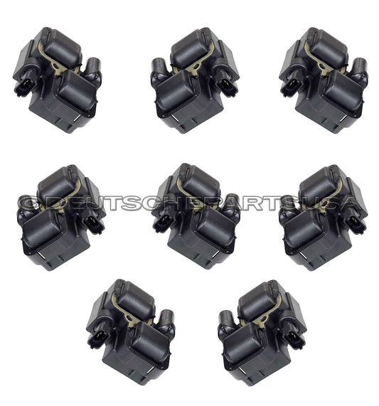 BRAND NEW MERCEDES BENZ C CL CLK E ML SL SLK IGNITION COILS SET 8Pcs 0001587803
