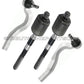 Mercedes W210 E320 E430 4Matic L + R Steering Tie Rods 2  Inner + 2 Outer SET 4