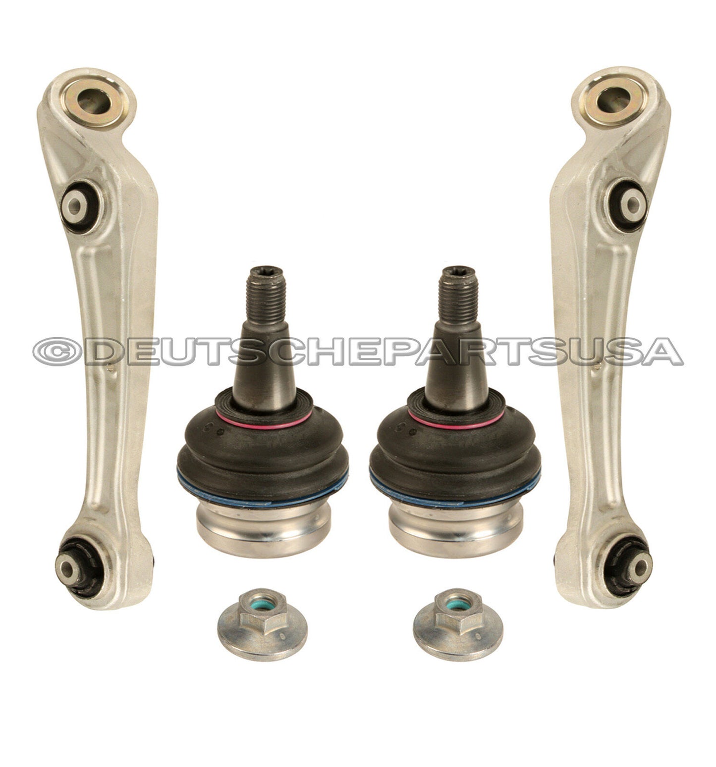 AUDI A4 A5 A7 FRONT LOWER FRONT CONTROL ARM ARMS BALL JOINT JOINTS SET OF 4
