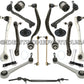 FRONT REAR Control Arm Arms Ball Joint Strut Mount  Center Tie Rod for BMW E38