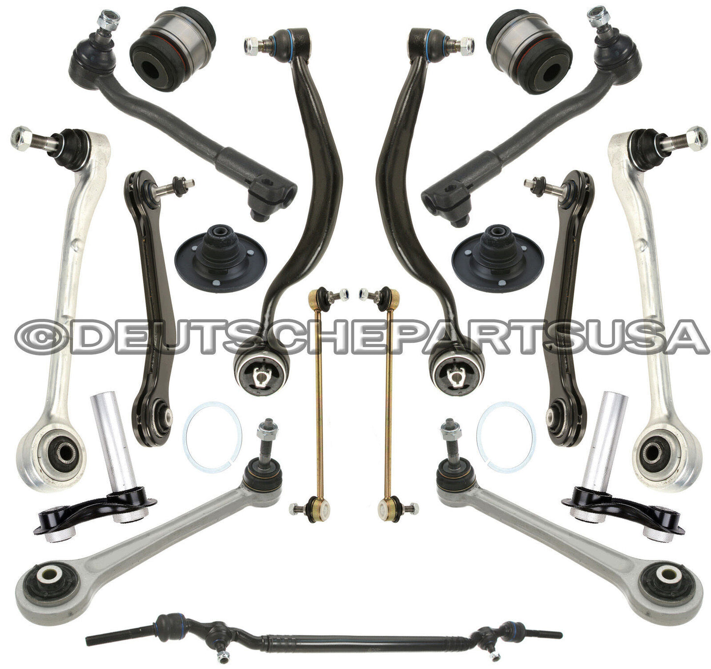 FRONT REAR Control Arm Arms Ball Joint Strut Mount  Center Tie Rod for BMW E38