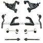 MERCEDES W210 E320 E300 E420 E430 E55 CONTROL ARM ARMS TIE ROD BALL JOINT KIT
