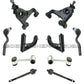 MERCEDES W210 E320 E300 E420 E430 E55 CONTROL ARM ARMS TIE ROD BALL JOINT KIT