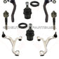 Mercedes W163 Front Control Arms Ball Joint Inner Outer Tie Rod Kit ML320 Set 8