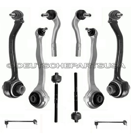 Mercedes R171 SLK200 SLK 200 Front Control Arm Arms Ball Joint Suspension Kit 10