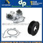 WATER PUMP W/ METAL IMPELLER + GASKET + ALUMINIUM PULLEY for BMW E38 E31 740i