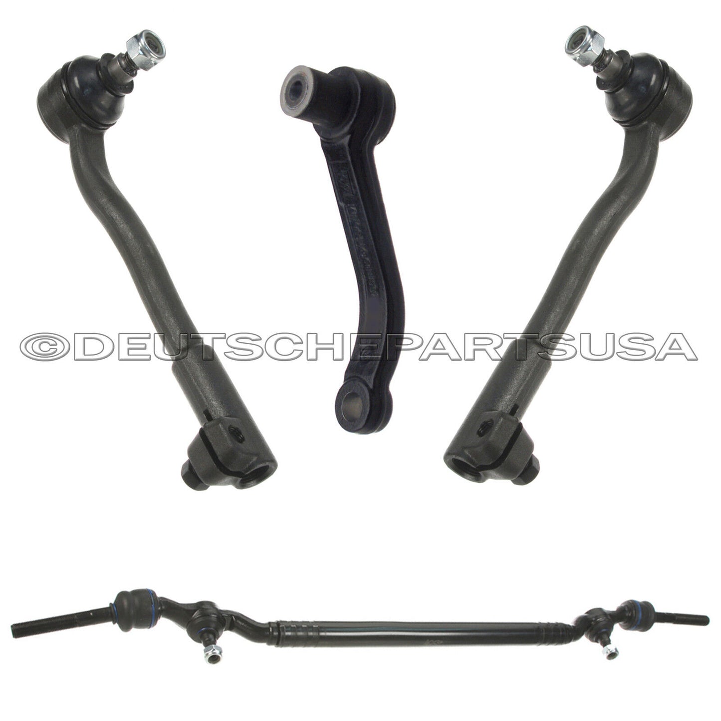 Center Drag Link LHD Inner Outer Tie Rods Idler Arm for BMW E38 728i 740i 750i