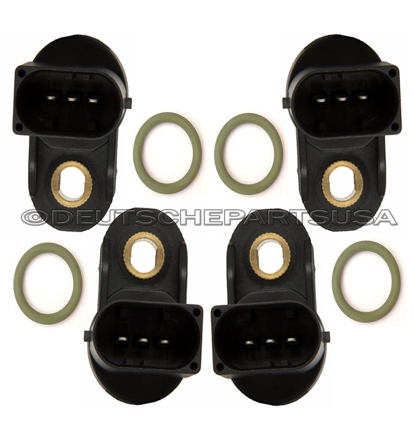 Camshaft CAM Position Sensor 12147518628 745i 745Li X5 for BMW E53 E65 E66 SET 4