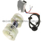 MERCEDES W124 HEATER A/C FAN BLOWER MOTOR & BLOWER REGULATOR RESISTOR UNIT SET 2