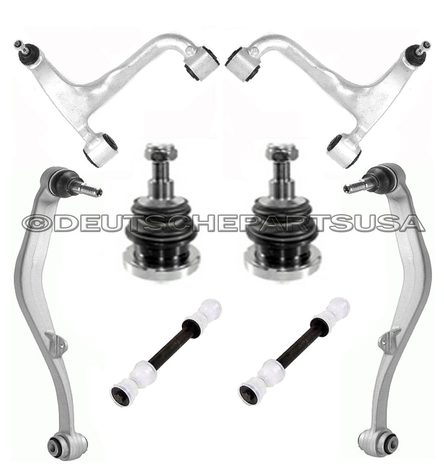 MERCEDES W163 ML Rear Control Arm Arms Ball Joint Joints Strut Arm Tie Rod Kit 8