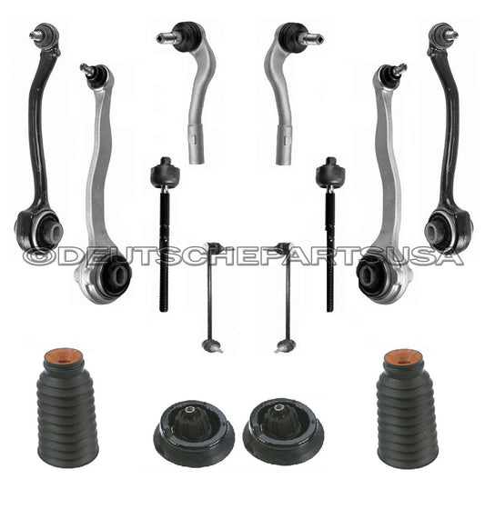 MERCEDES W203 FRONT CONTROL ARM ARMS BALL JOINTS STRUT MOUNT SUSPENSION KiIT 16