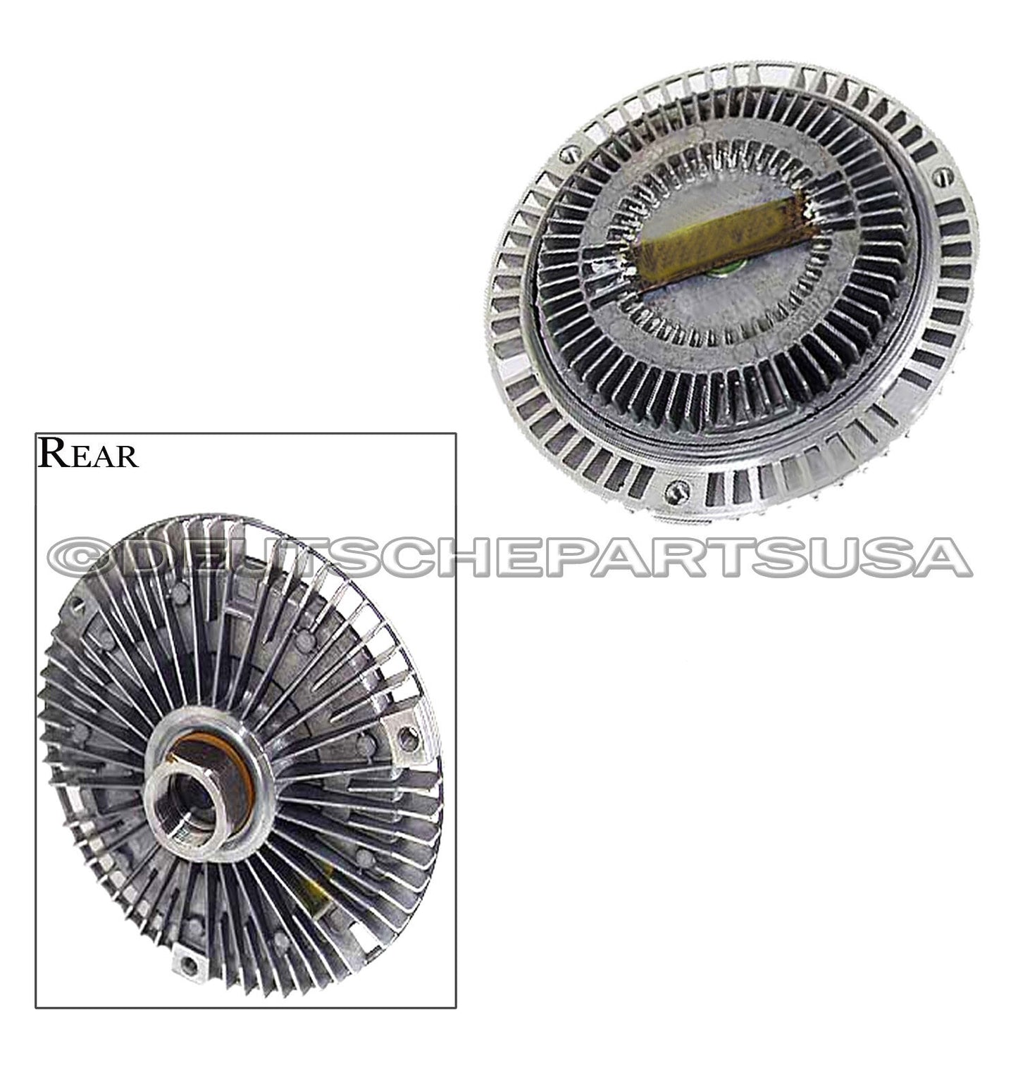 RADIATOR COOLING FAN CLUTCH 11527502804 11 52 7 502 804 for BMW E39 E38 E31 E34