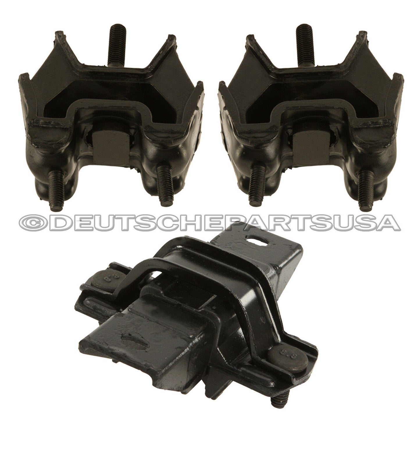 Mercedes ML270 CDI Motor Engine Transmission Mount 99 2000 01 02 03 04 05 -SET 3