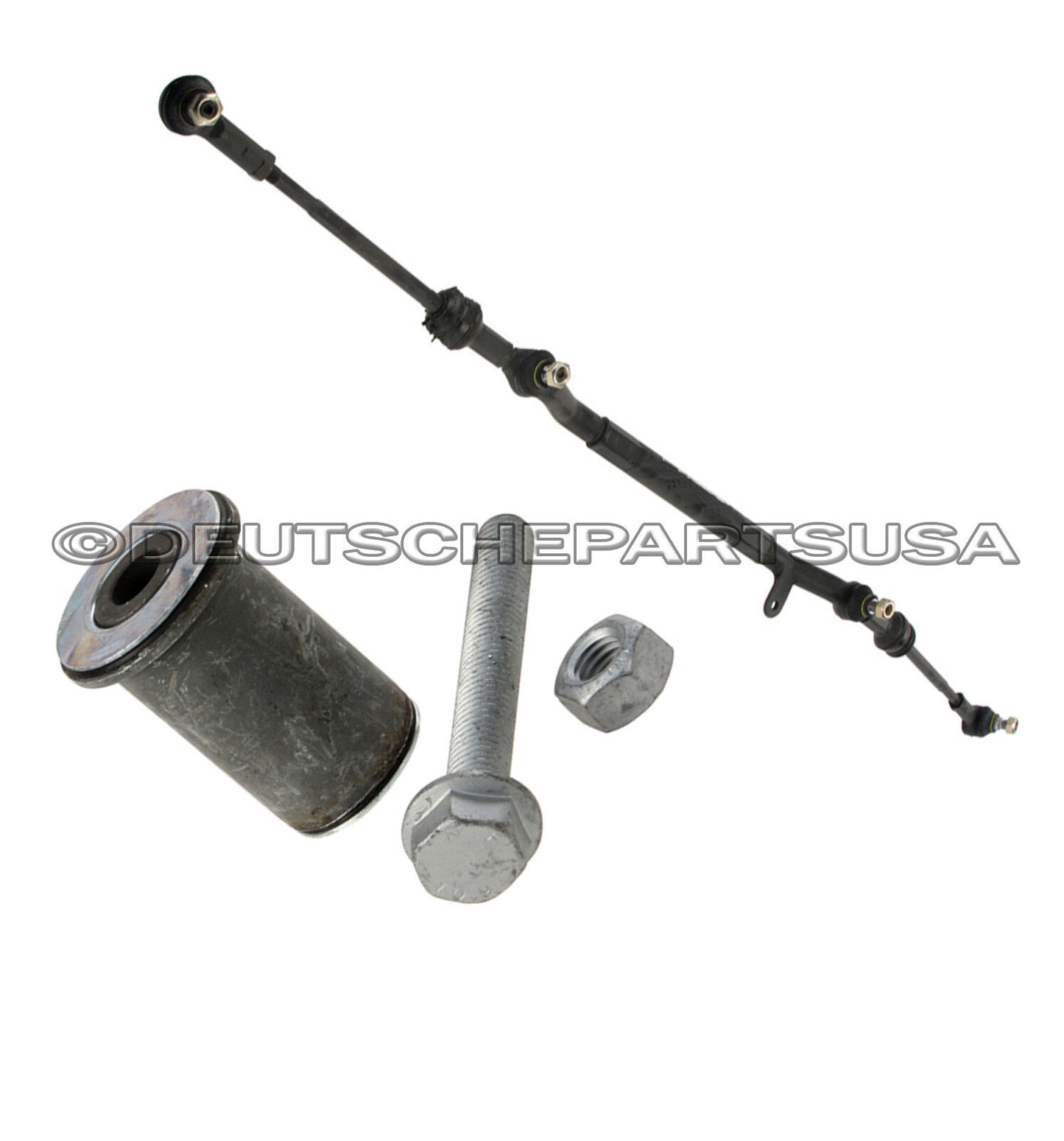 MERCEDES R170 SLK230 Center Drag Link INNER OUTER Tie Rod Rods + IDLER ARM KIT 2