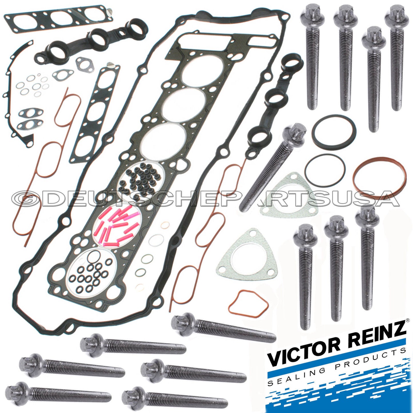 CYLINDER HEAD GASKET SET + HEAD BOLT SET 11121427826 for BMW E36 E39 323i 328i