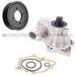 WATER PUMP METAL IMPELLER GASKET ALUMINIUM PULLEY KIT for BMW E32 E34 540i 740i