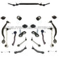 FRONT REAR CONTROL ARM ARMS BALL JOINT ENGINE STRUT MOUNT TIE ROD 24 for BMW E38