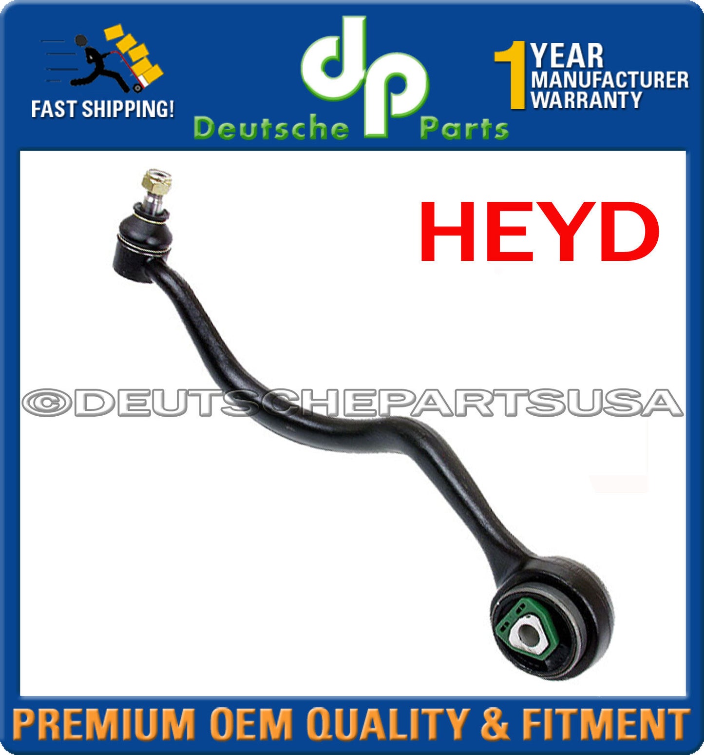 HEYD BMW E31 E32 740 840 735 FRONT CONTROL ARM ARMS RIGHT UPPER 31 12 1 140 000