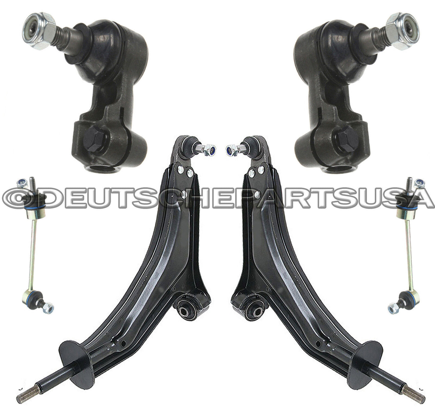 LAND ROVER FREELANDER CONTROL ARM BALL JOINT JOINTS TIE ROD RODS KIT 03 04 05 06
