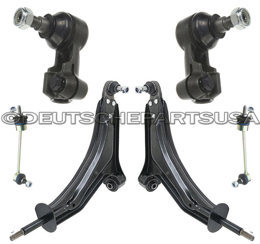LAND ROVER FREELANDER CONTROL ARM BALL JOINT JOINTS TIE ROD RODS KIT 03 04 05 06