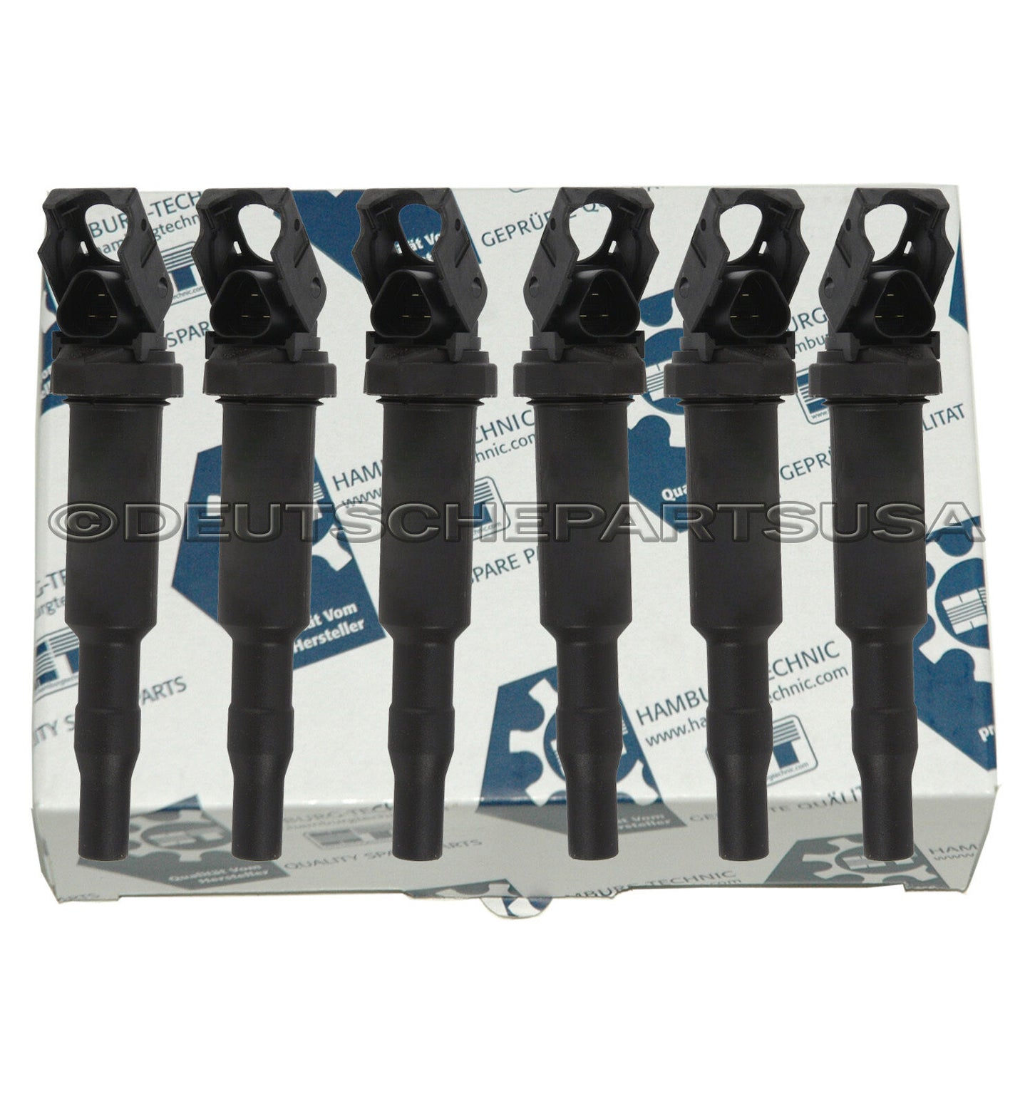 DIRECT IGNITION COIL COILS 12137594937 for BMW E82 E83 E85 E90 E92 X3 X5 SET 6
