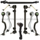 Front Control Arm Arms Tie Rods Idler Assembly 10 for BMW E34 525i iT 530i 535i