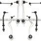 Front Control Arm Arms Ball Joint Joints Tie Rod Rods BMW E39 SUSPENSION Kit 8