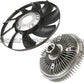 RADIATOR VISCOUS ENGINE COOLING FAN CLUTCH + BLADE for BMW E53 E65 E66 X5 745i