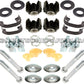MERCEDES 1153301875 W115 W123 W107 W116 Front Subframe Bushing Kit 115 330 18 75