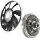 RADIATOR VISCOUS ENGINE COOLING FAN CLUTCH + BLADE for BMW E53 E65 E66 X5 745i